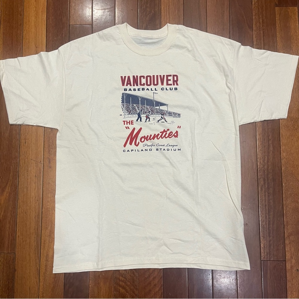 Vancouver Mounties Capilano Stadium Ebbetts Field Flannels Shirt 2XL MiLB